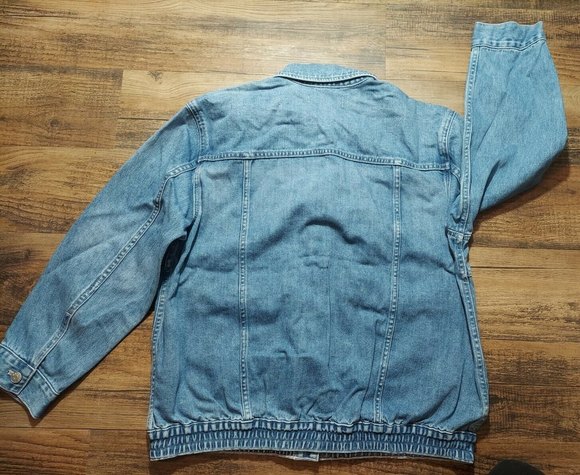 Madewell Brigmore Wash Retro Jean Jacket - Women Small - NWT - Oversized - Picture 4 of 8